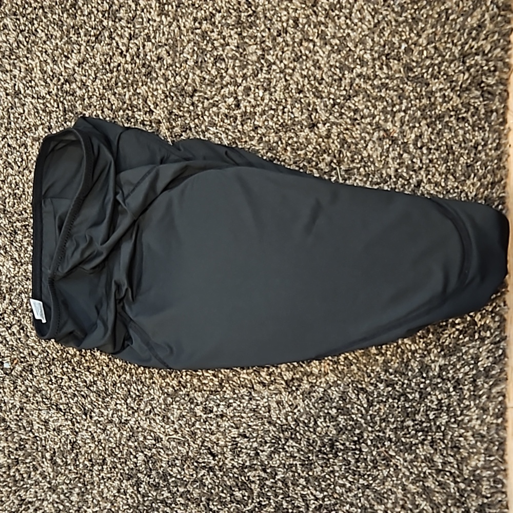 Black padded shorts, Size M